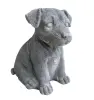 Product image 3 of the product “Finn - Seated Dog, 16.5cm H | cast stone ”